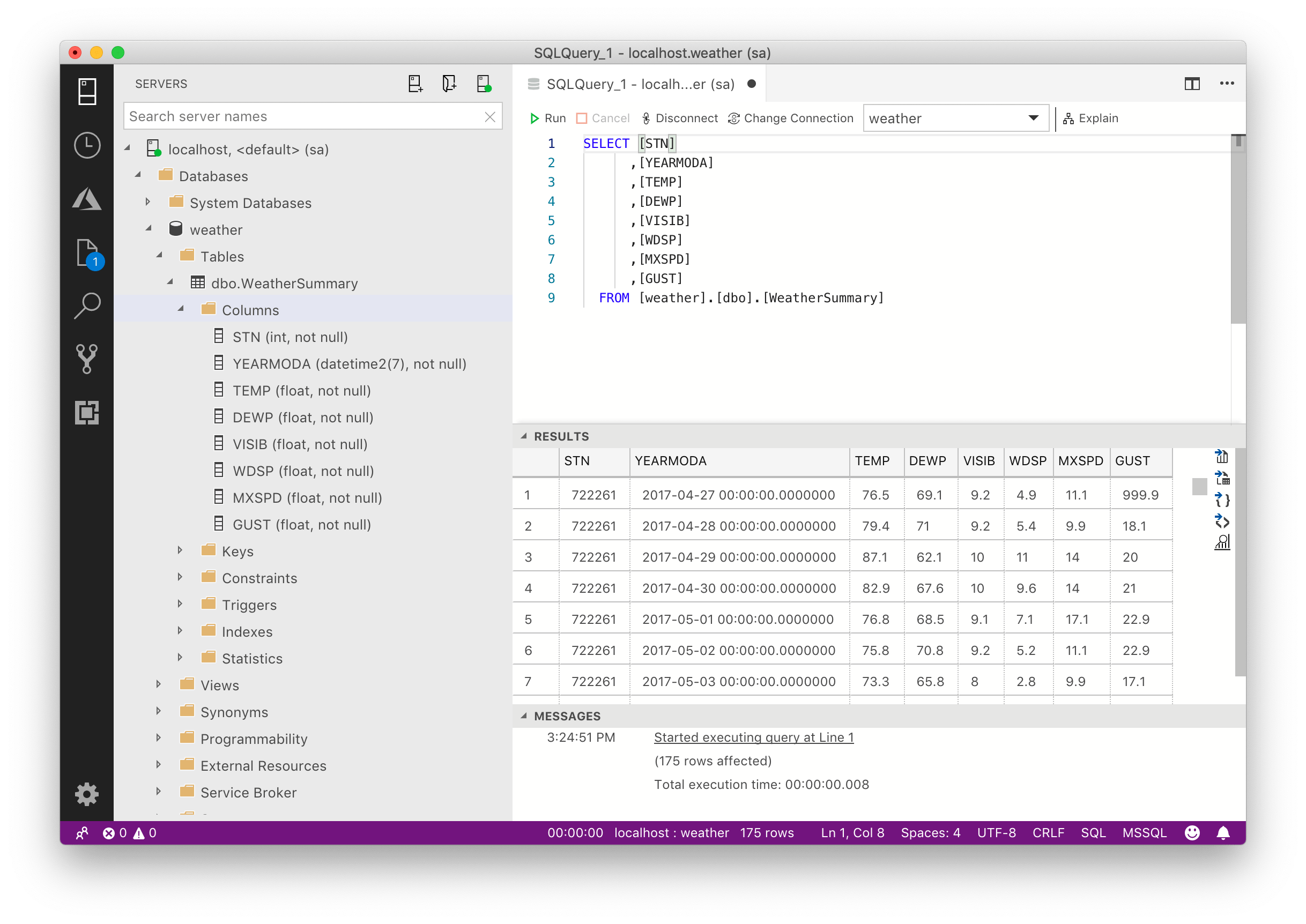 After Import Viewing Results